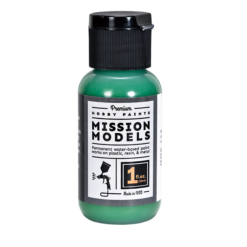 Mission Models MMP124 Bright Green Farm Tractor Green Acrylic Paint 1