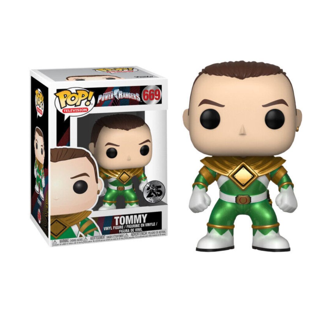 スピーカー Galactic Toys Funko Pop TV: Metallic Unmasked Green Ranger