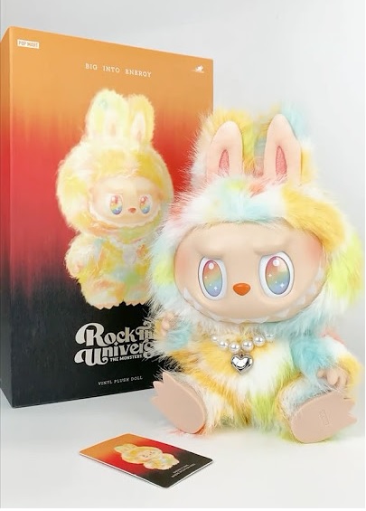 に*あ様 Labubu Big into Energy ROCK THE UNI THE MONSTERS Big into Energy Series-ROCK THE UNIVERSE Vinyl