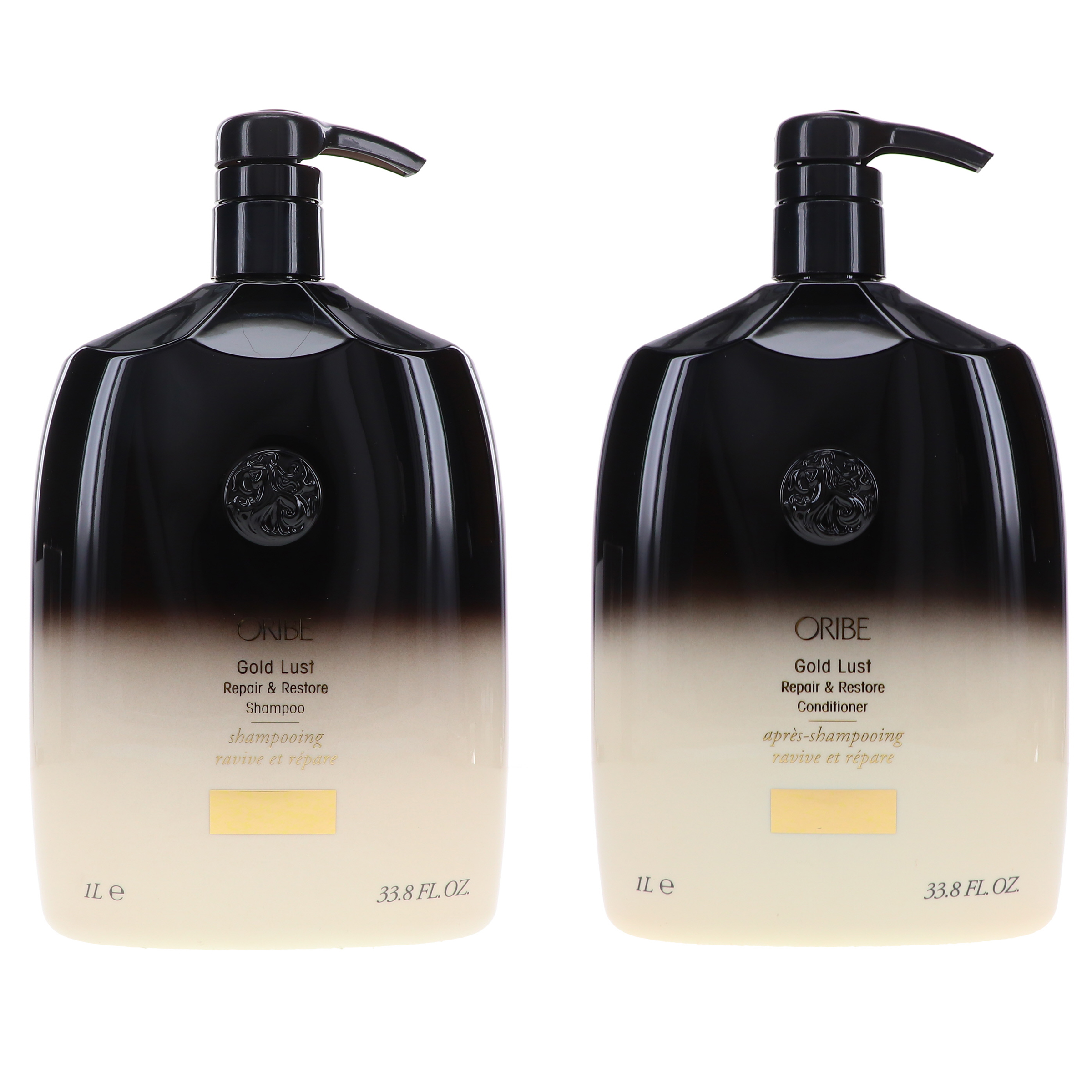 Oribe Gold Lust Repair & Restore Shampoo 33.8 oz & Conditioner