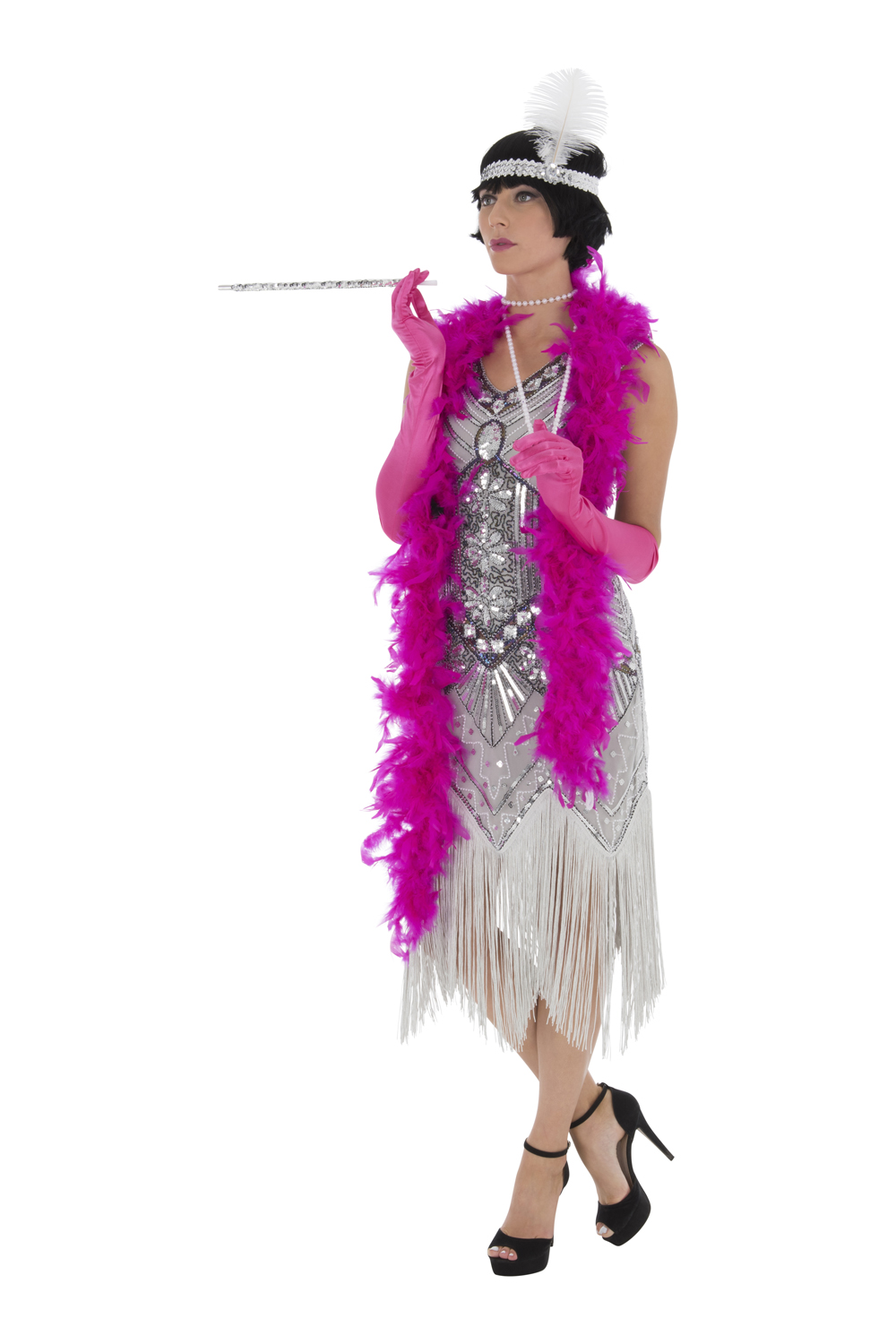 Juego de 5 aletas de vestido elegante Charleston de Zac's Alter Ego® - Imagen 12 de 28