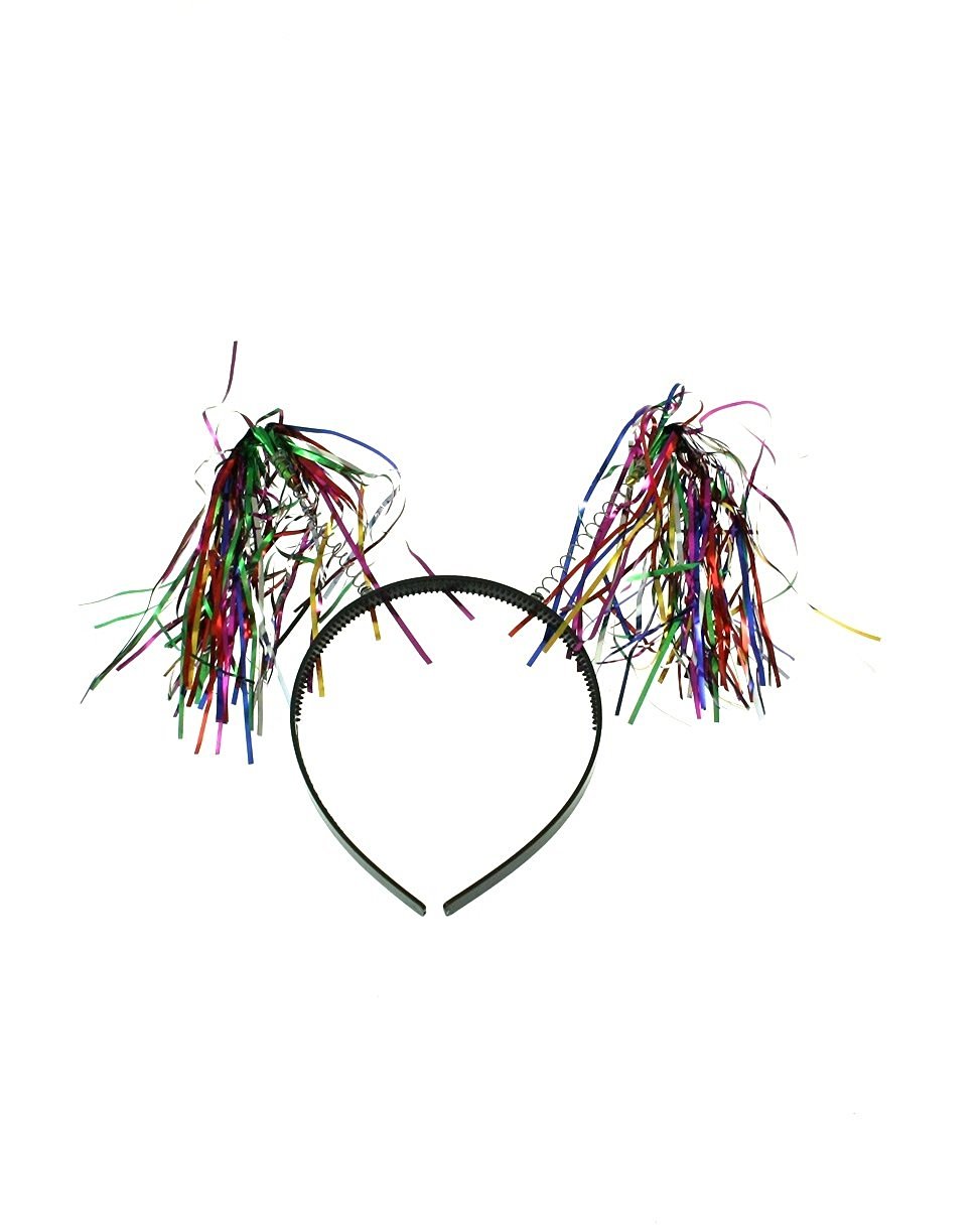 Zac's Alter Ego® Pack of 6 Hanging Tinsel Head Boppers - Perfect for Christmas - Picture 5 of 5