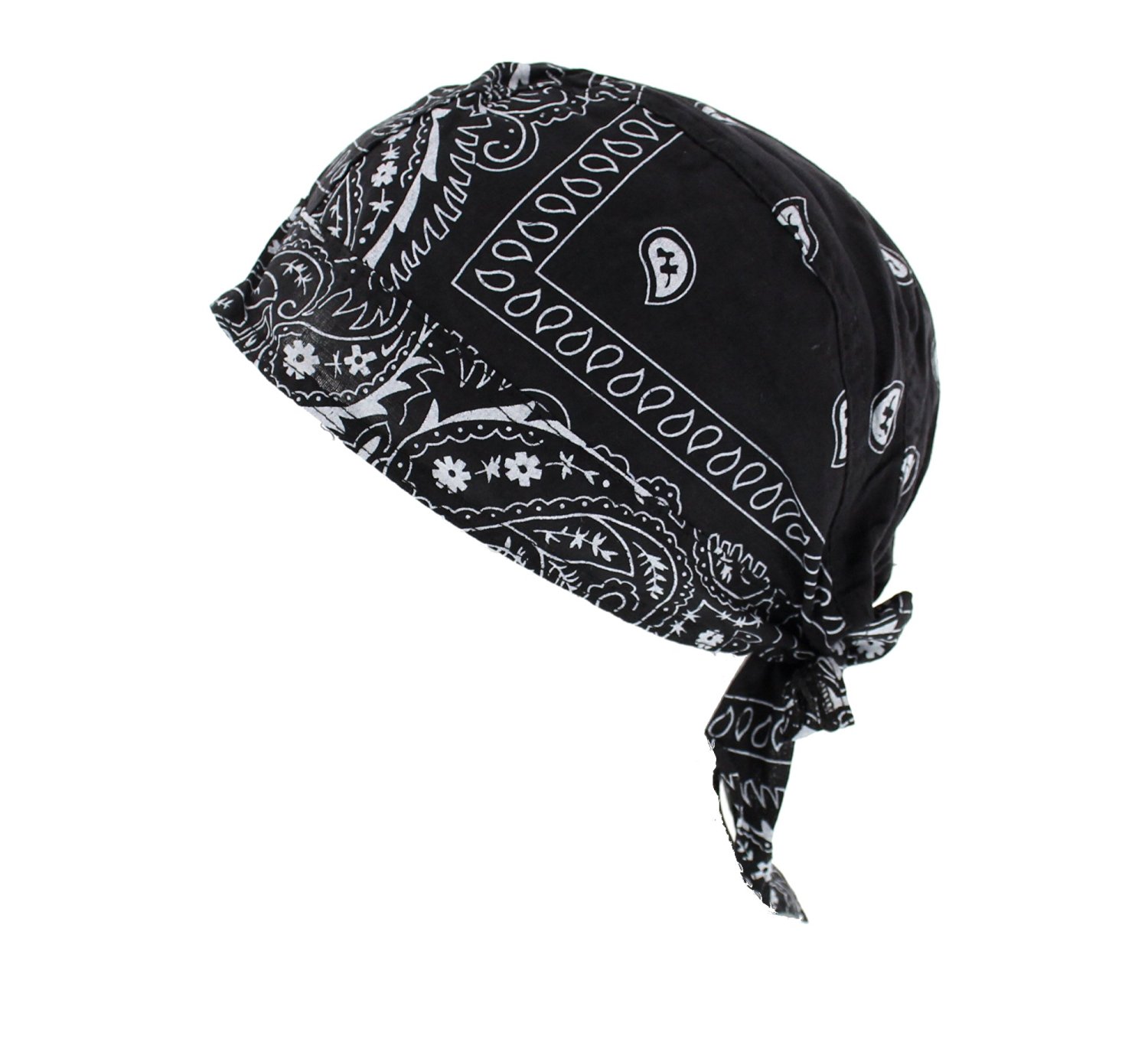 Zac's Alter Ego® Fitted Paisley Print Zandana (Easy Tie Durag