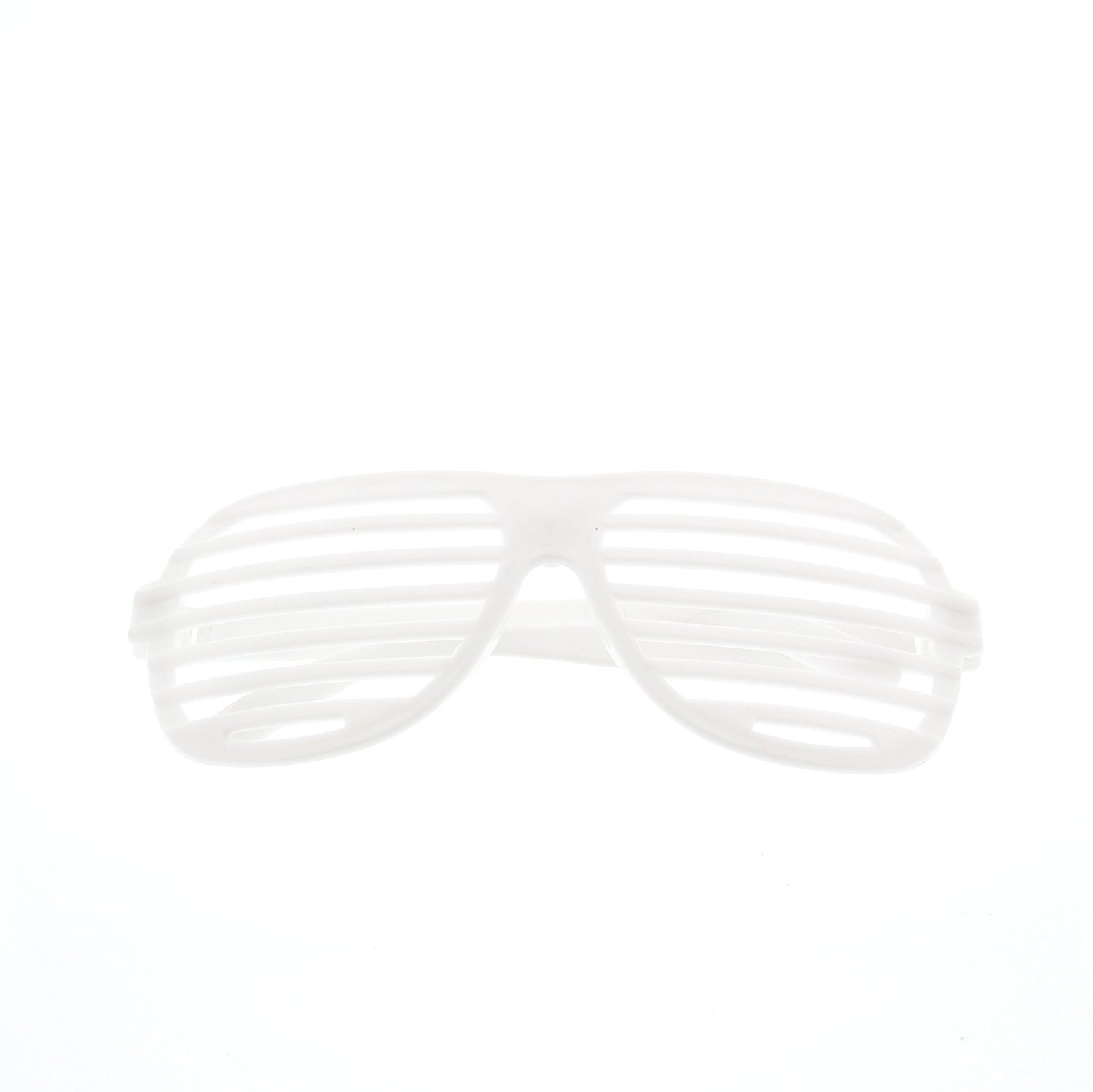 Zac's Alter Ego® Unisex Neon Fancy Dress Clubber Shutter Shades - Picture 15 of 16