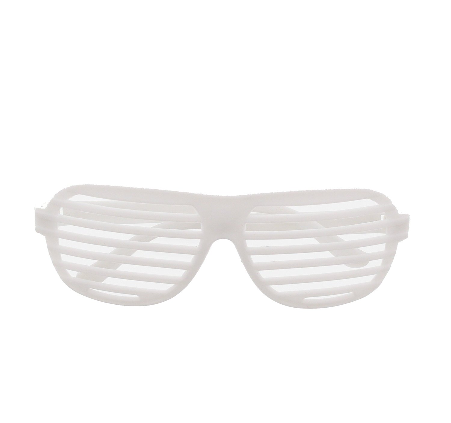 Zac's Alter Ego® Unisex Neon Fancy Dress Clubber Shutter Shades - Picture 16 of 16