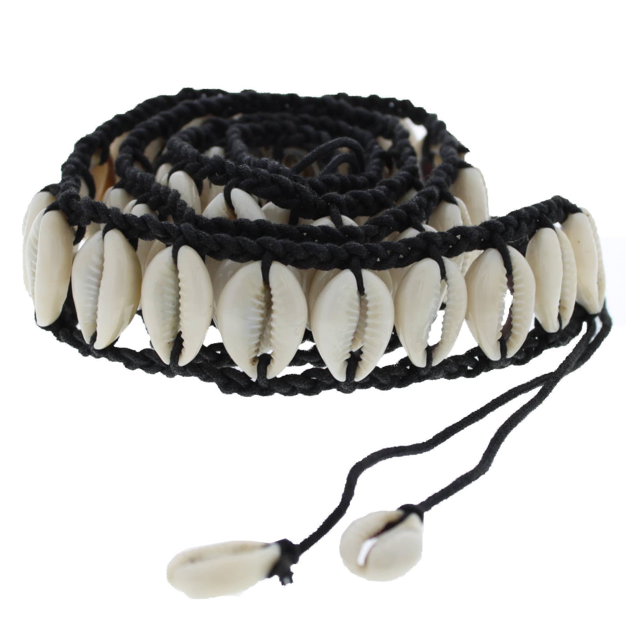 Shell Belt Sea Shell Retro Tie Belt Zac's Retro Sea Shell & Rope Tie Up Belt - 1960s-1980s ...