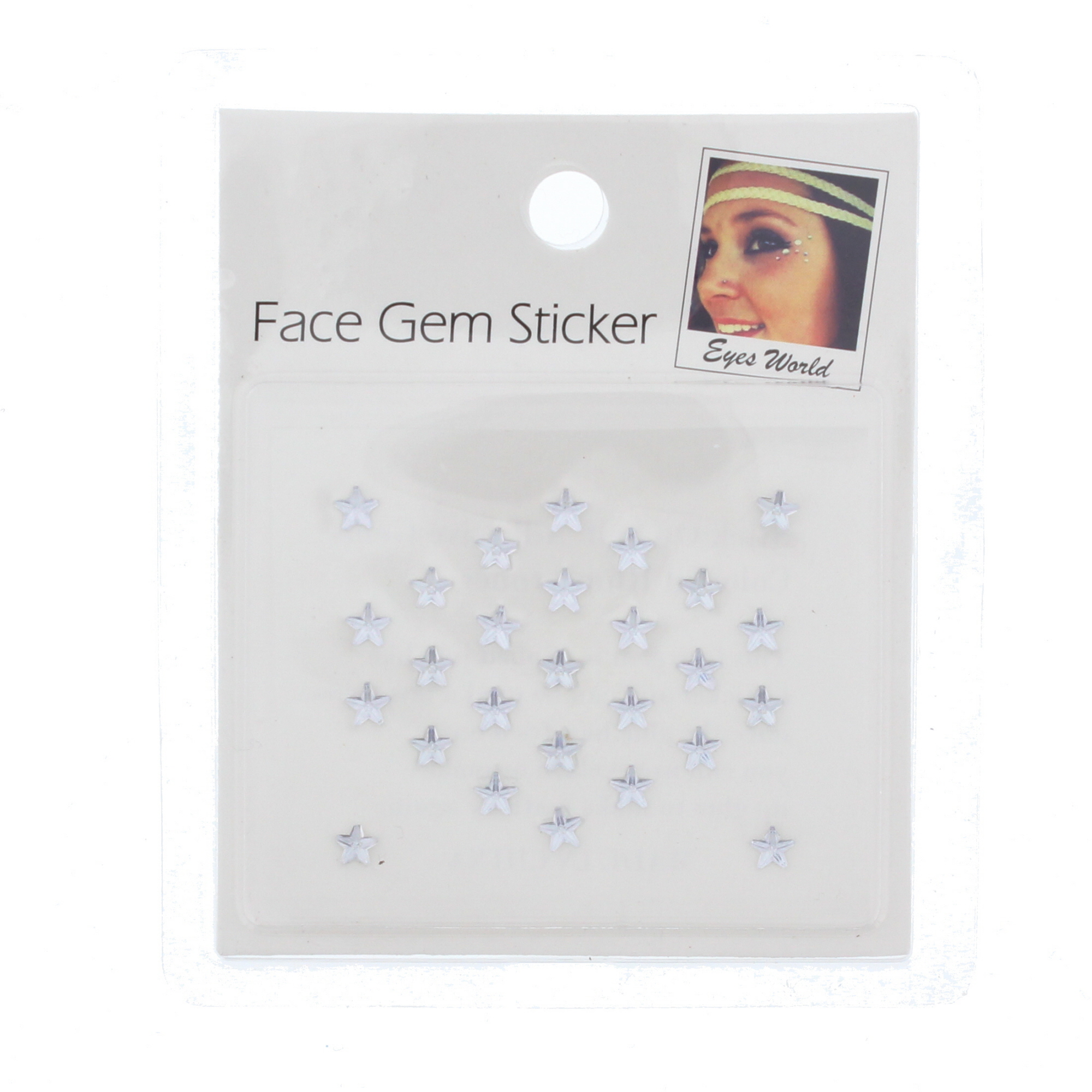 Zac's Alter Ego Crystal Faceted Round Stone Face Jewels - Festival Body Art - Picture 23 of 27