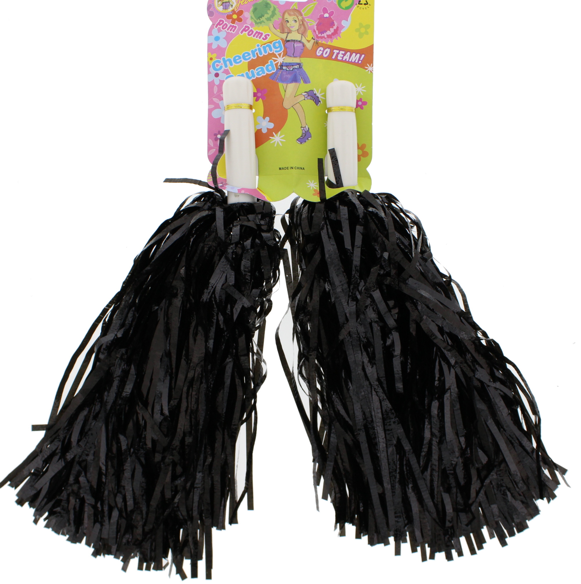 Zac's Alter Ego® Fancy Dress Tinsel Cheerleader Pom Poms eBay