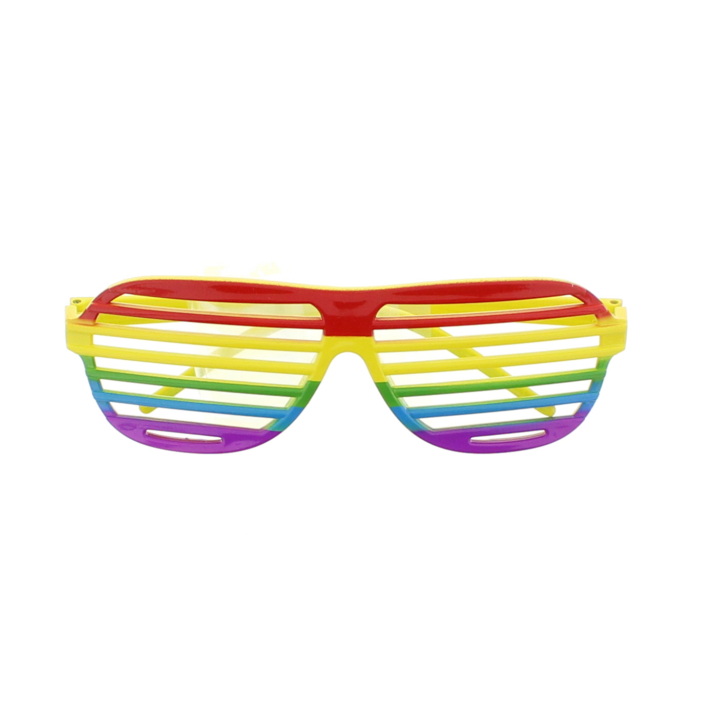 Zac's Alter Ego® Unisex Neon Fancy Dress Clubber Shutter Shades - Picture 12 of 16