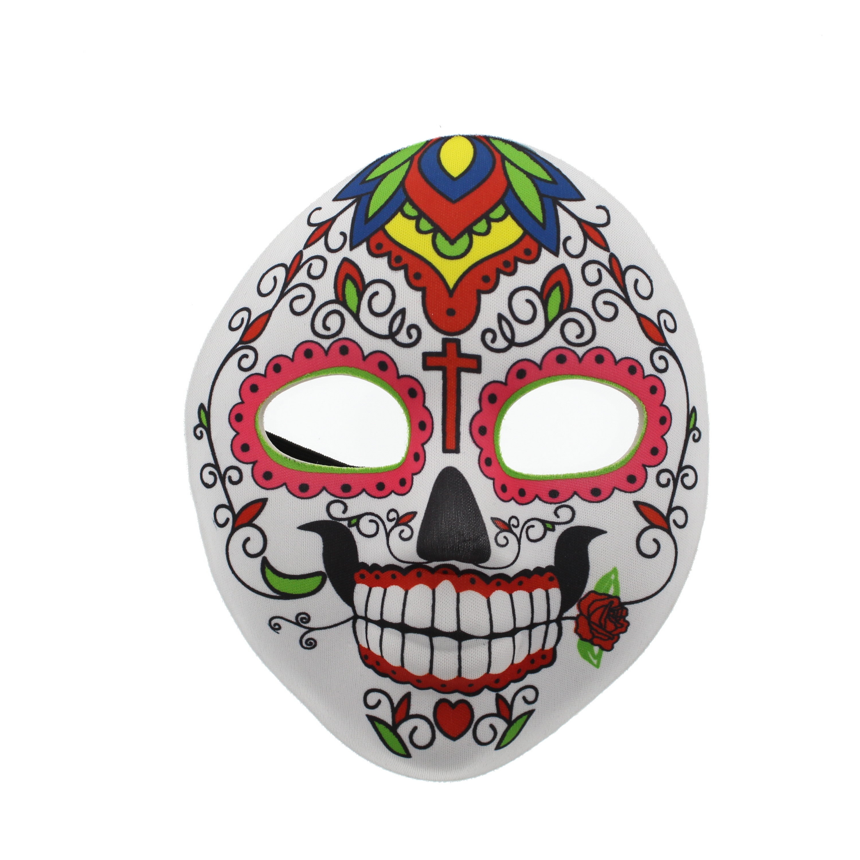 Zac's Alter Ego® Day of the Dead/ Sugar Skull/ Halloween Mask - Picture 2 of 2