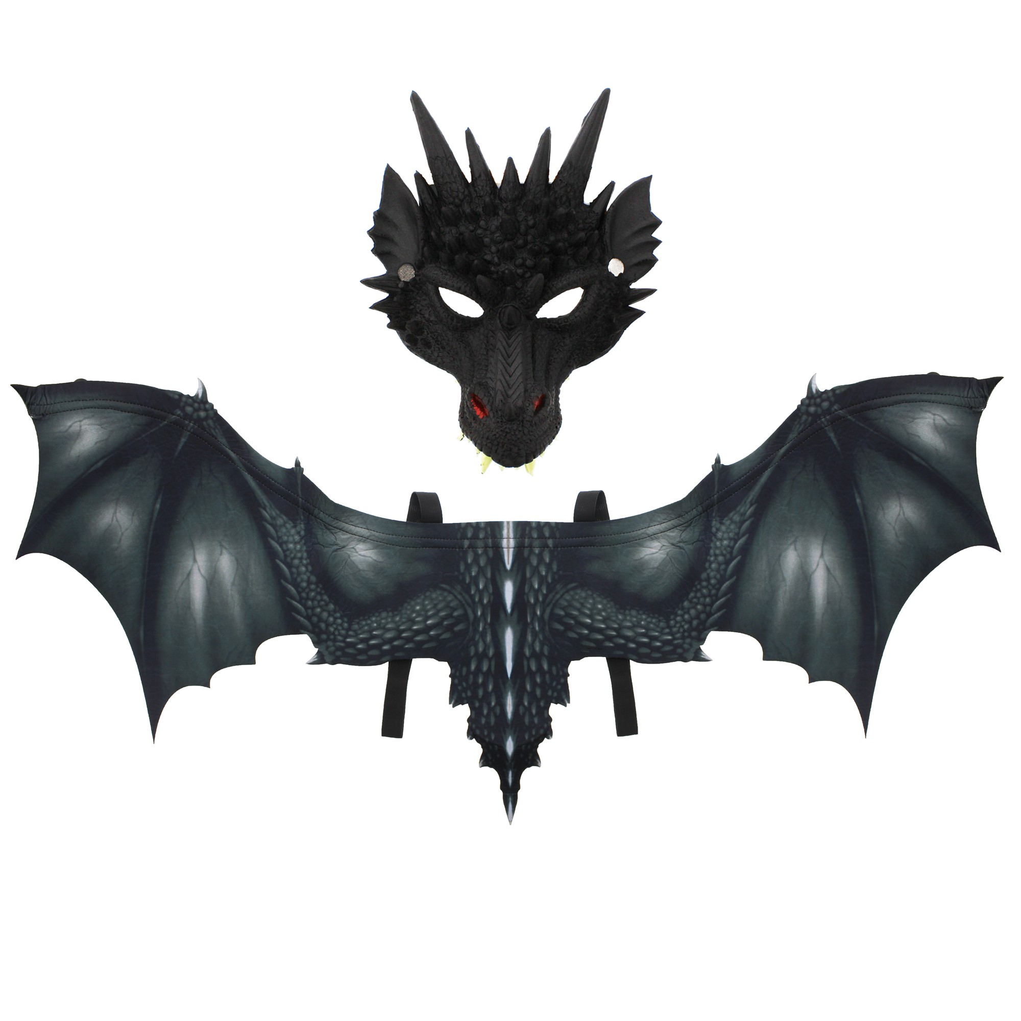 Zac's Alter Ego Fancy Dress Dragon Set - Great for World Book Day & Halloween - Picture 5 of 29