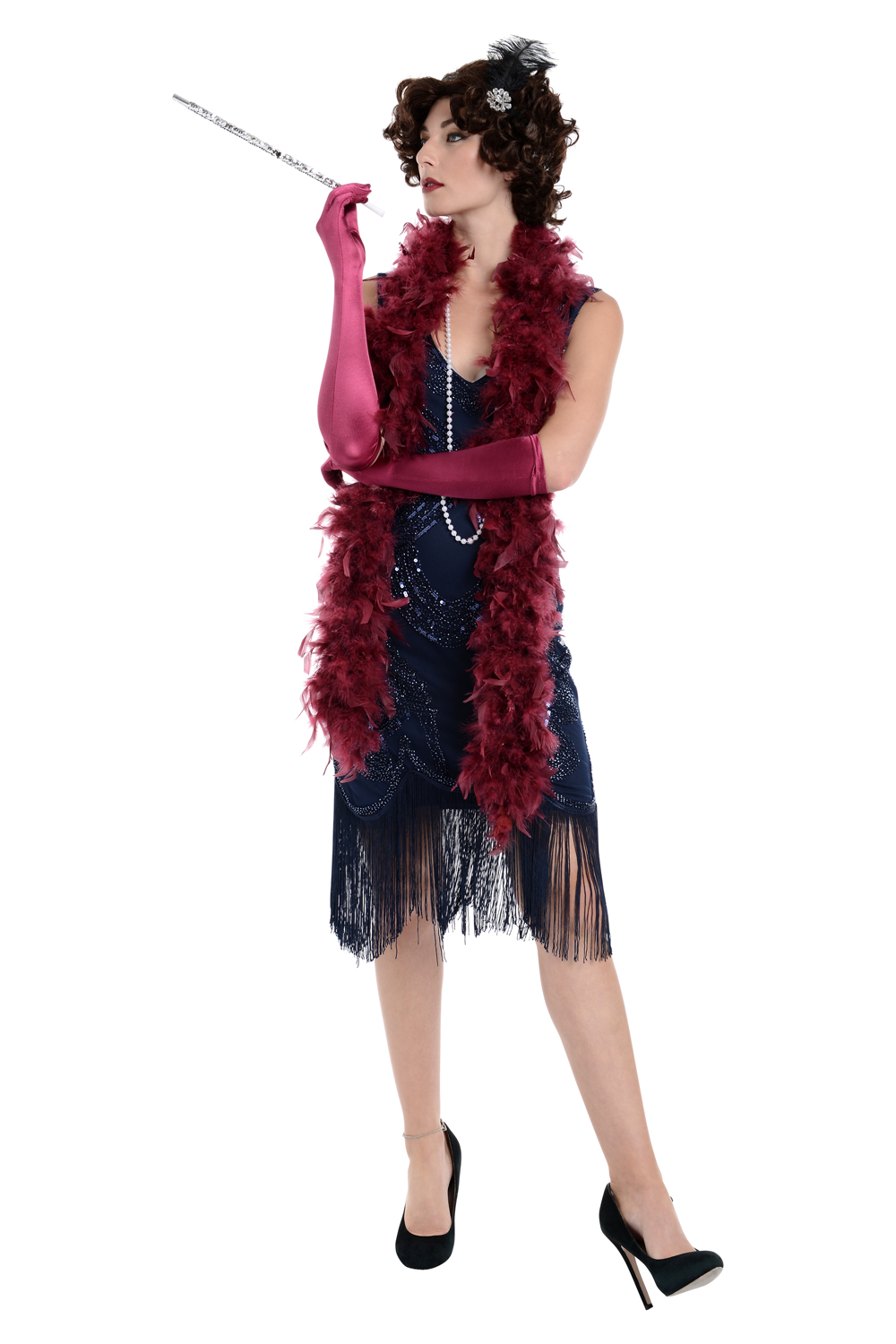 Juego de 5 aletas de vestido elegante Charleston de Zac's Alter Ego® - Imagen 6 de 28