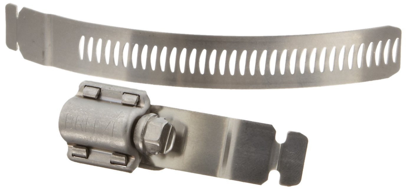 Breeze MakeAClamp SS Hose Clamp System 1 Kit contains 10 adjustable