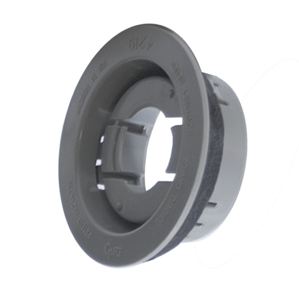 Grote 43222 Black Theft-Resistant Mounting Flange For 6/" Oval Lights