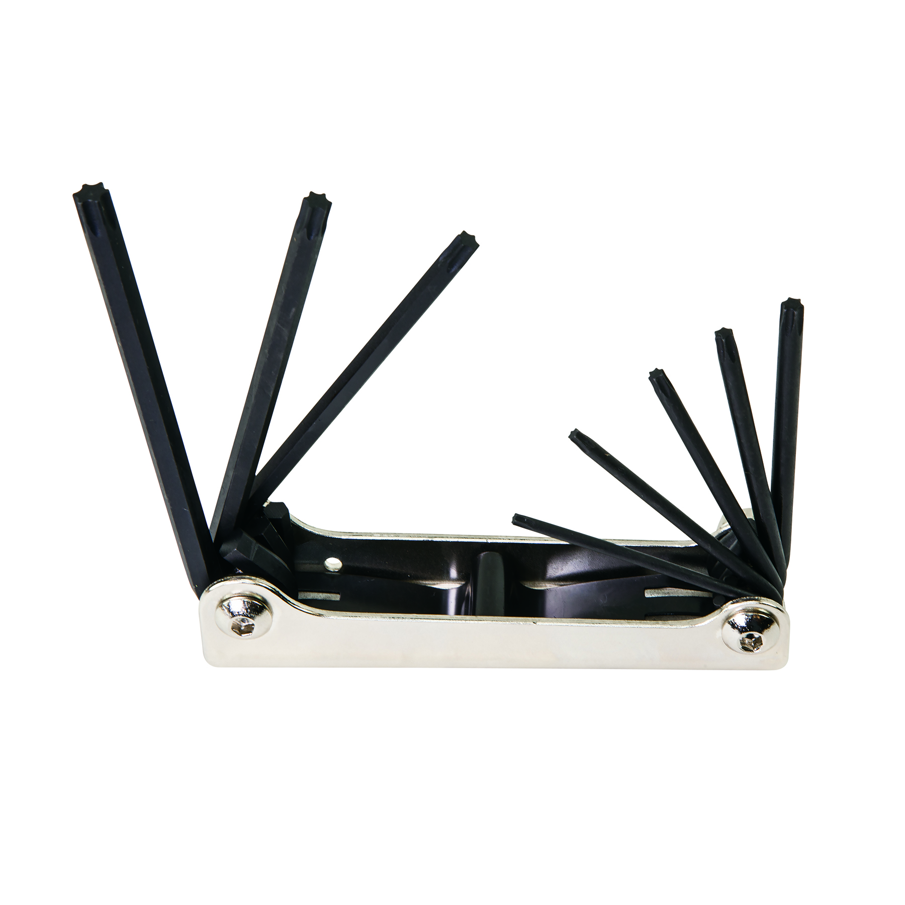 Klein Tools 70586 Folding Torx Screwdriver Set 7 Piece T10 T15 T20 T27