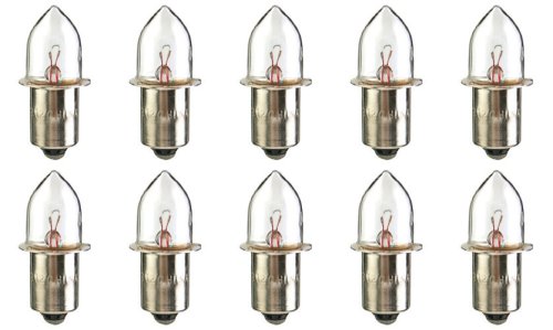 3.125 W CEC Industries PR16 Bulbs B-3.5 shape Box of 10 P13.5s Base 12.5 V