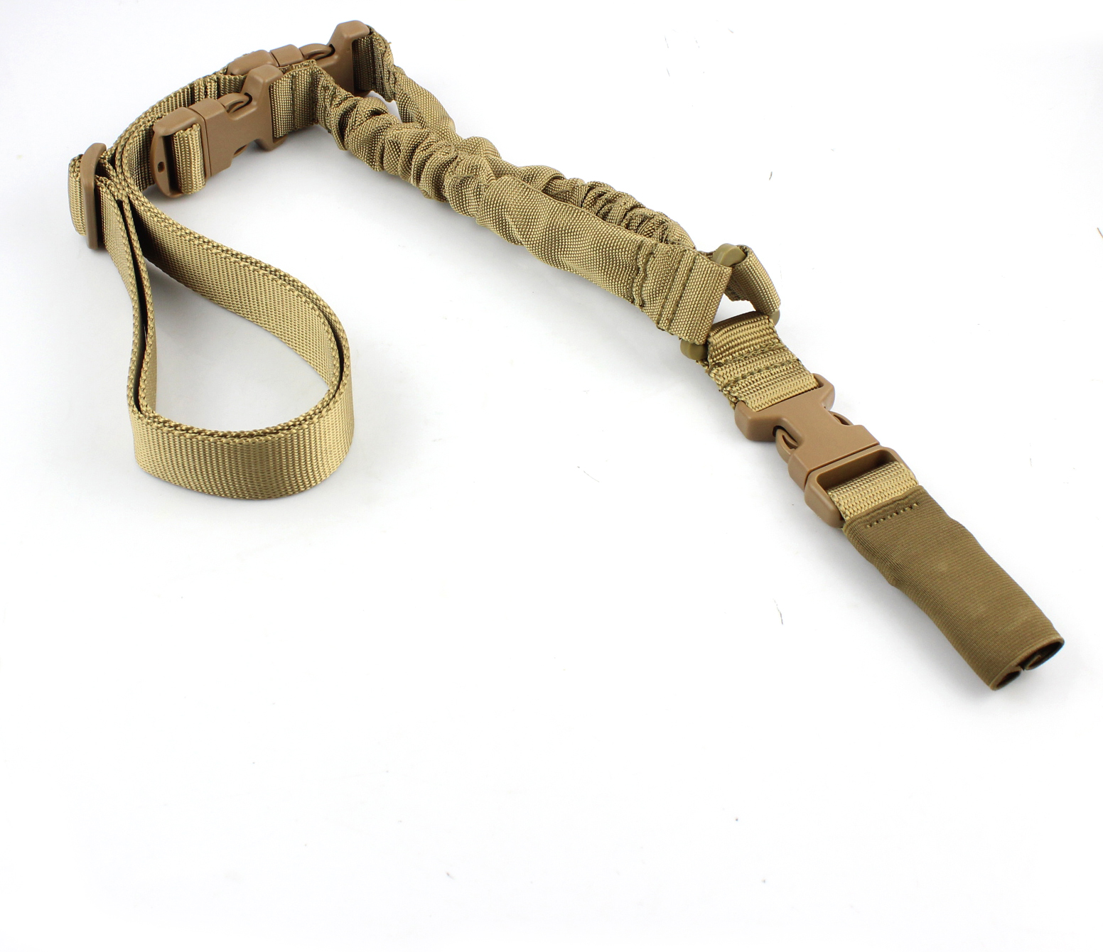 Tactical 1 2 Point Rifle Sling QD Gun Strap Hunting Bungee Quick