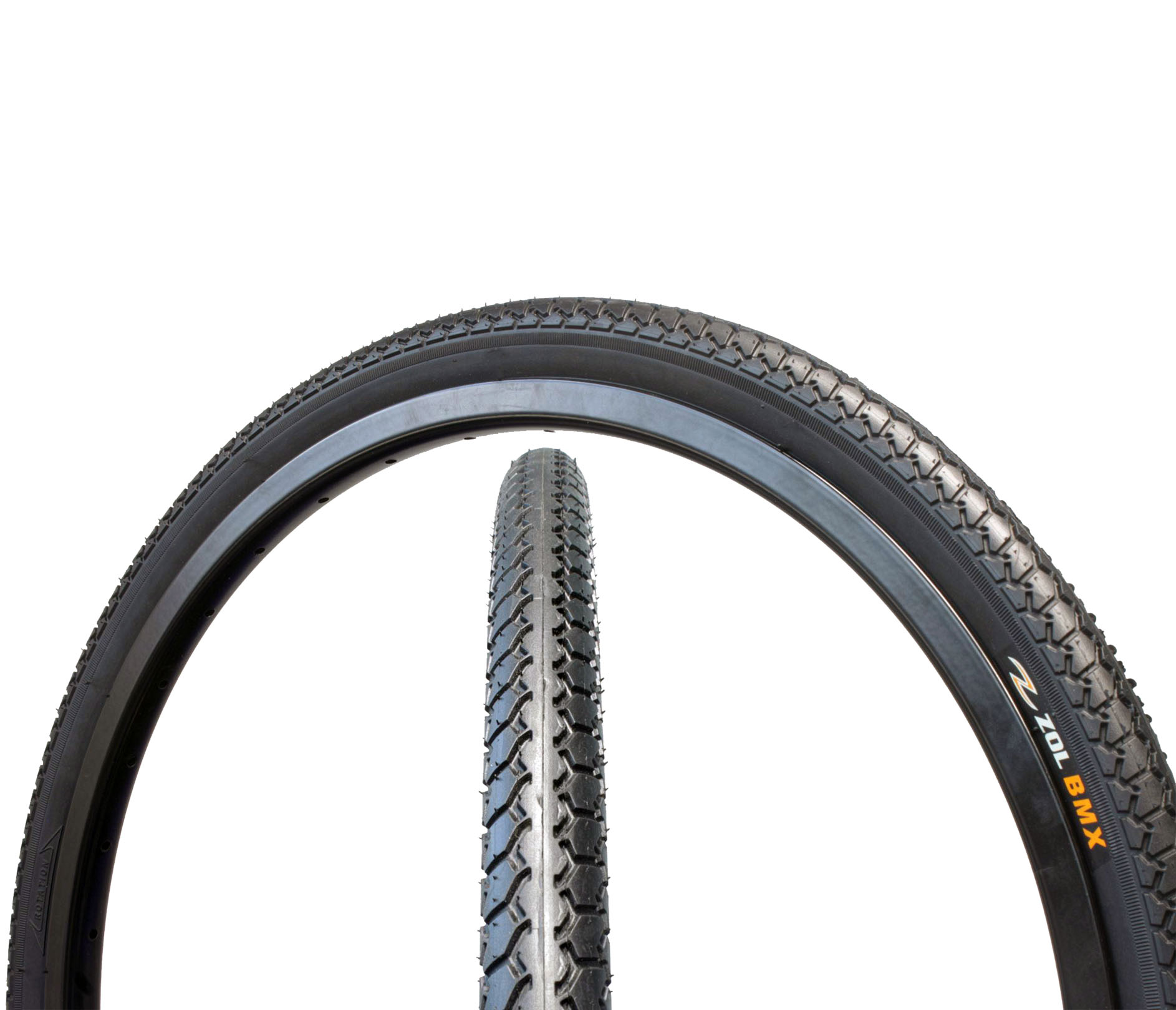 Zol Velocita GP Road Wire Bike Bicycle Tire 700x23C Black
