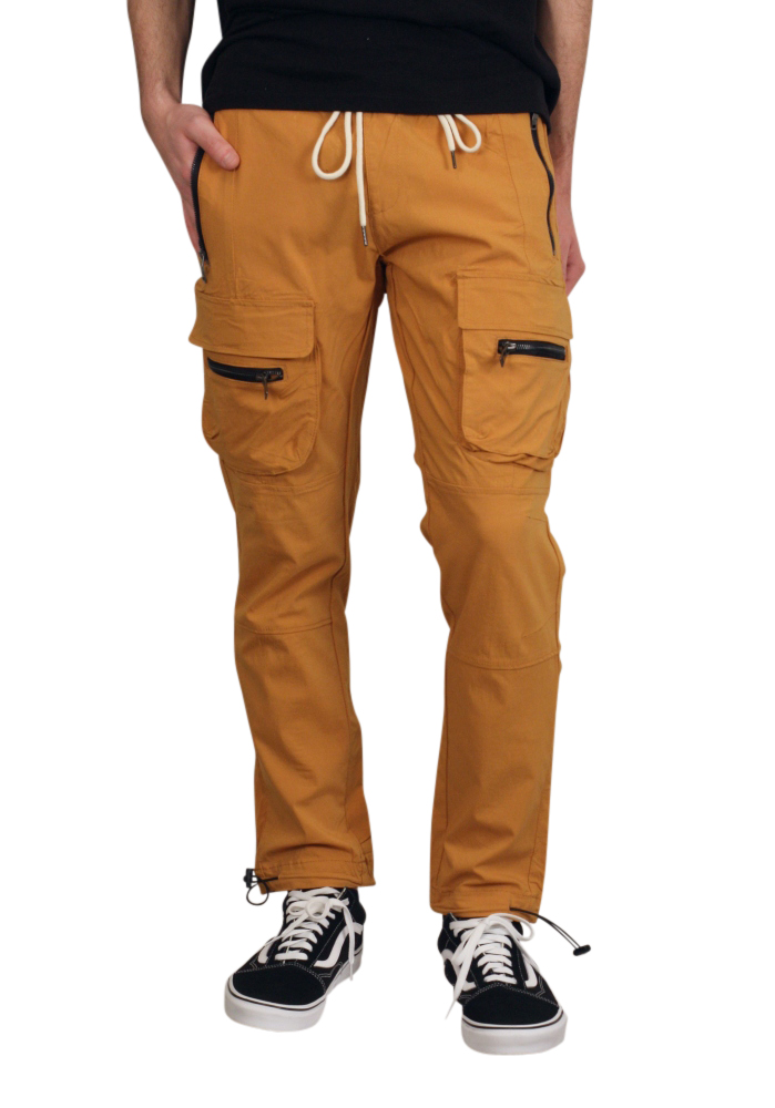 REBEL MINDS Nylon Cargo Utility Pants 