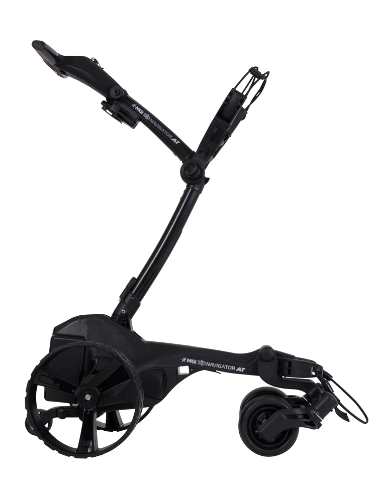 MGI Zip Navigator All Terrain Motorised Golf Buggy Black eBay
