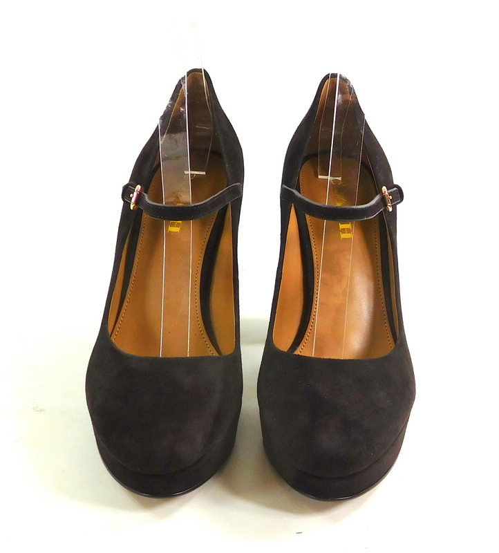 Coach Goldie Mary-Jane Platform Pump Chestnut 8.5M | eBay