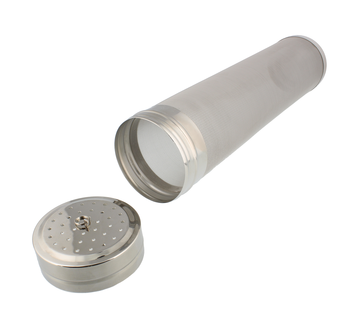 Stainless Steel 300 Micron Brewing Hopper Filter Homebrew Dry Hops Beer