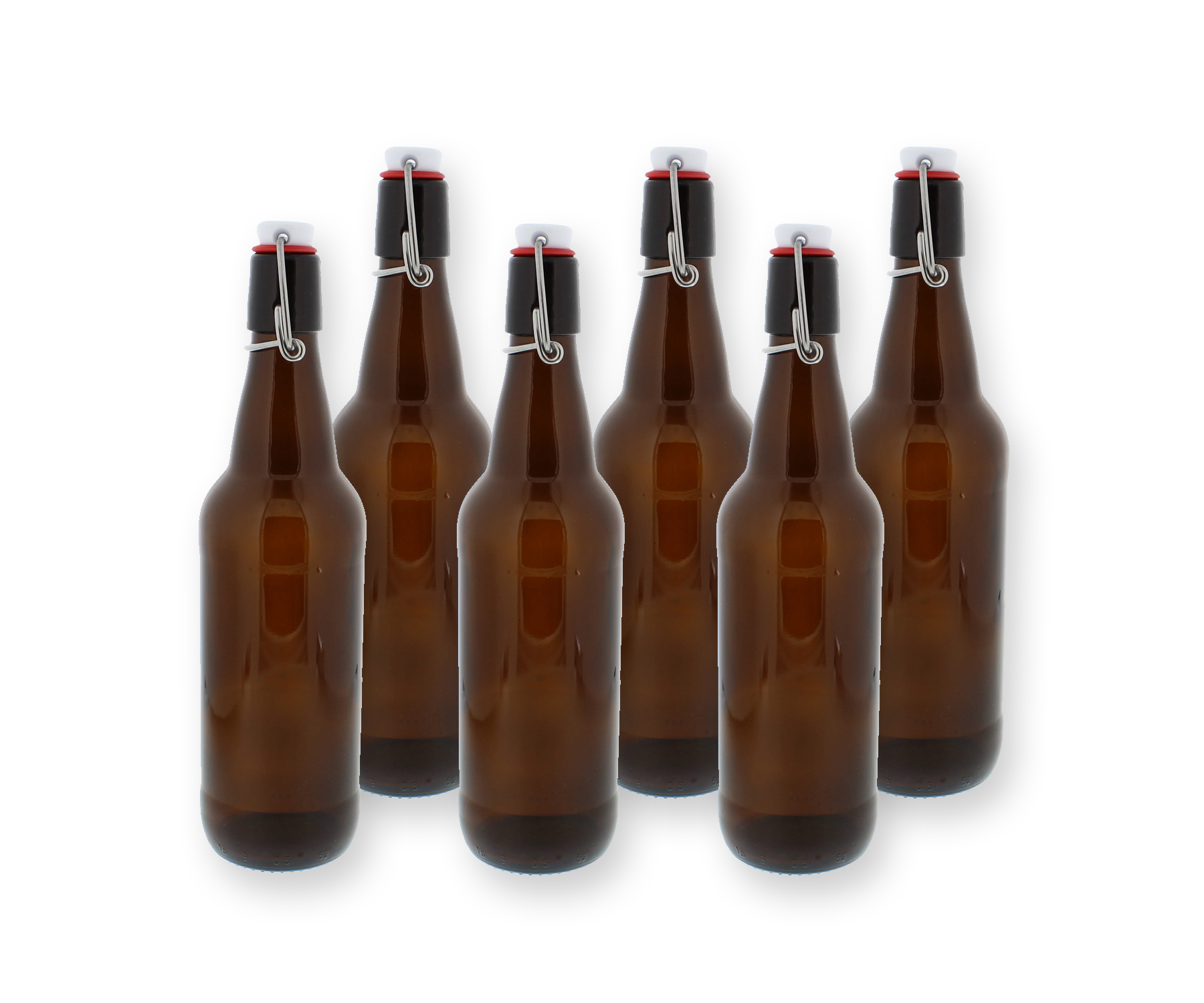 Download G. Francis Swing Top Bottles w/ Caps - 16.9oz, Amber Glass ... Yellowimages Mockups