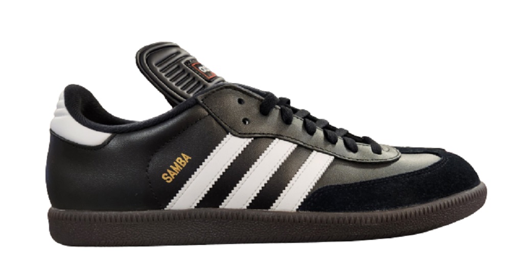 Adidas Mens SAMBA CLASSIC, Black/White/Black Soccer Shoe