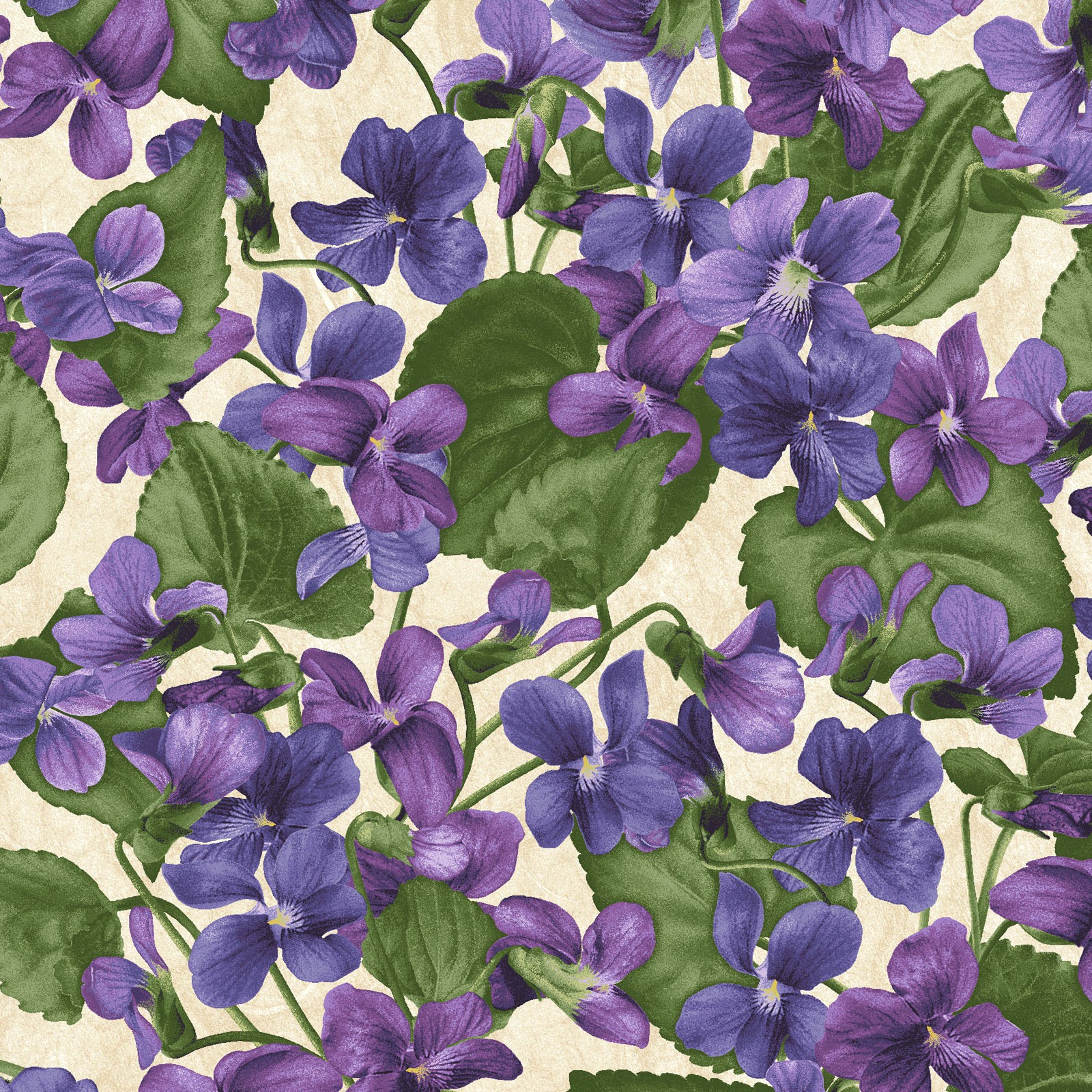 ArabellaPacked VioletsFloral Cotton Fabric, Quilt,Maywood Studio eBay