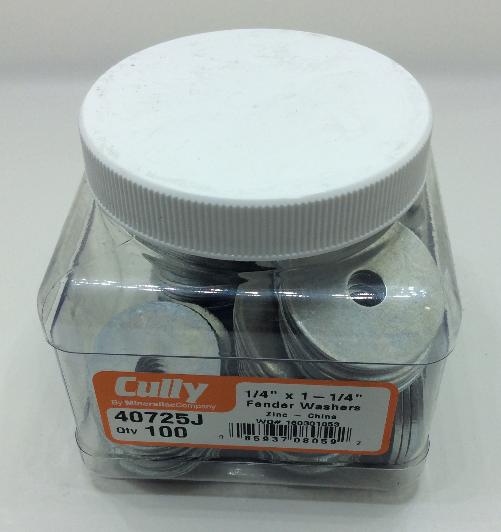 Cully 40725J 1 4X1 1 4 ZP FENDER Washer 100 Pack 85937080592 EBay cully-40725j-1-4x1-1-4-zp-fender-washer-100-pack-85937080592-ebay