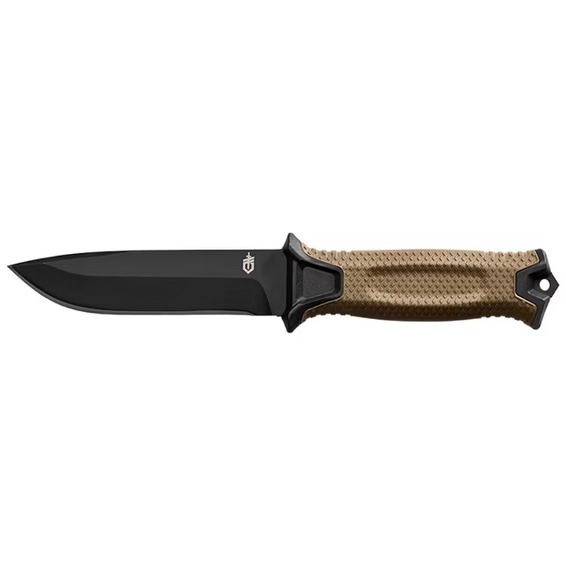 Gerber StrongArm Fixed Blade Knife 4.80" 420HC Drop Point Blade, Rubberized