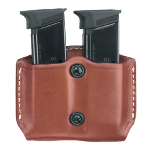 Gould & Goodrich 831 Gold Line Leather Double Magazine Case for Springfield