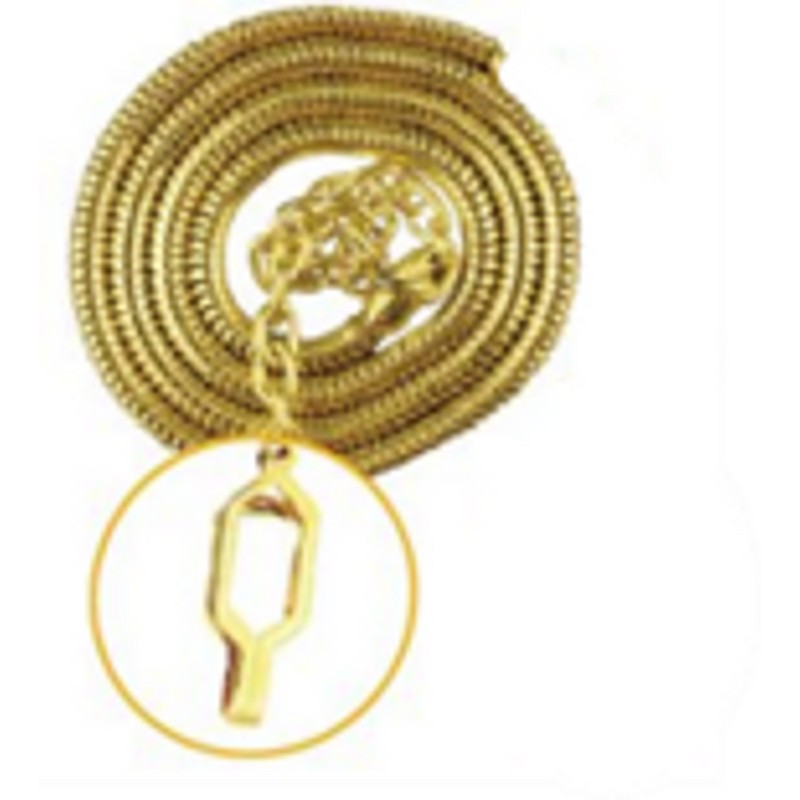 Hero’s Pride 4014 Whistle Chain w/ Epaulette Clasp