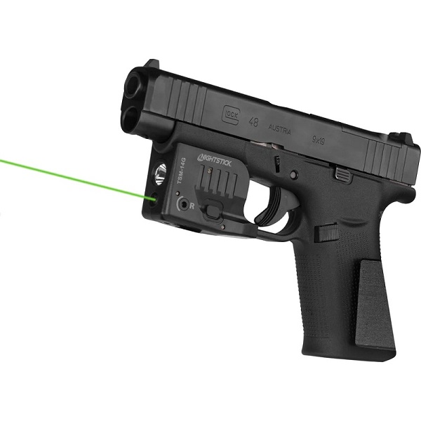 Nightstick TSM-14G Subcompact Weapon Light w/ Green Laser for