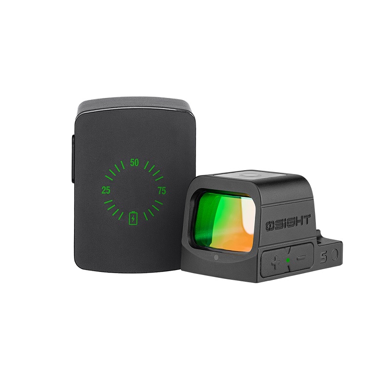 【新品未使用】Olight Osight red dot 3moa BLK Olight Osight S 2 MOA Red Dot & 32 MOA Circle Micro Sight RMSc