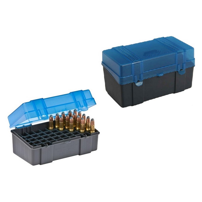 Plano Hold 50 Rounds Of Rifle Cartridges In Small Ammo Case, Dark - View #11