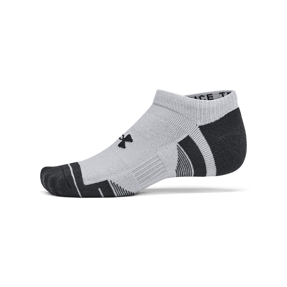 Under Armour 1386243 Unisex UA Performance Tech No Show Socks (6-Pack) - Picture 8 of 12