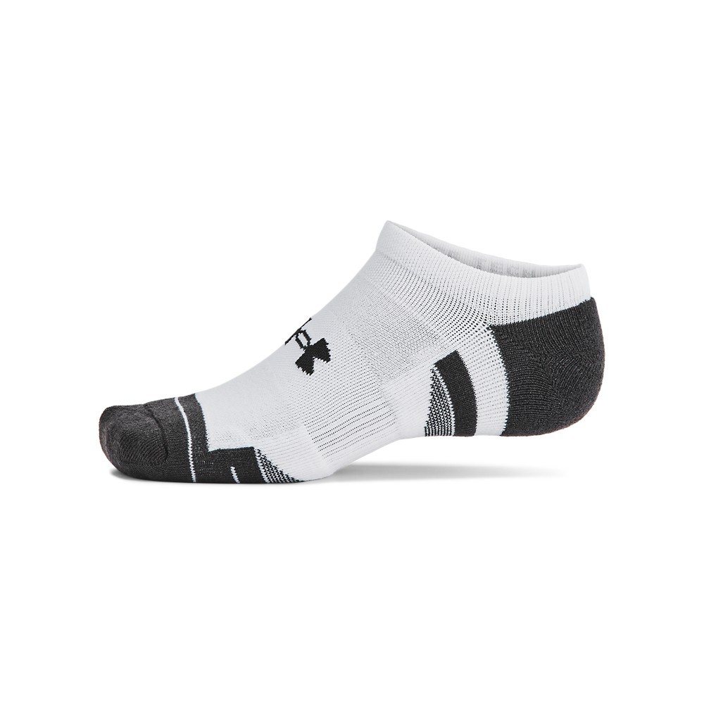 Under Armour 1386243 Unisex UA Performance Tech No Show Socks (6-Pack) - Picture 12 of 12