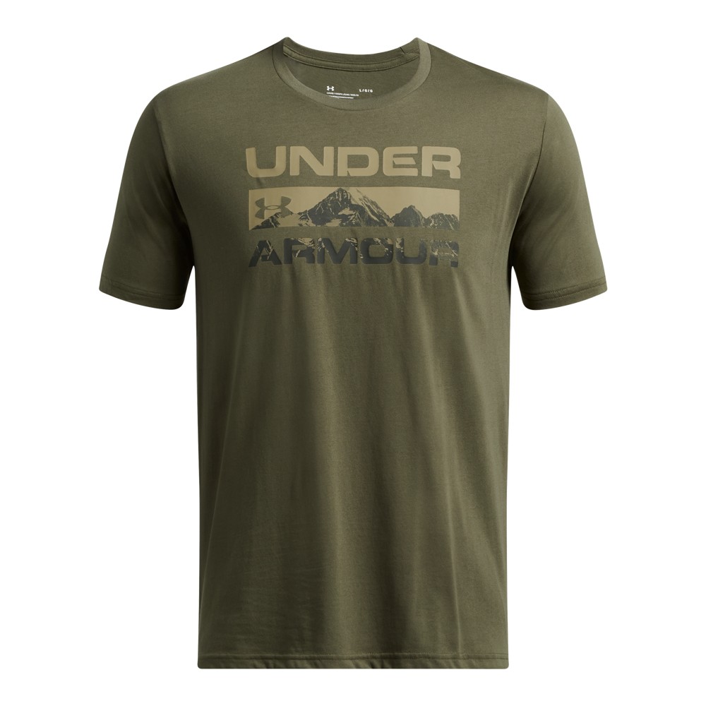 Under Armour 1361903 Men's UA Stacked Logo Fill Short Sleeve Graphic T-Shirt - Picture 16 of 21
