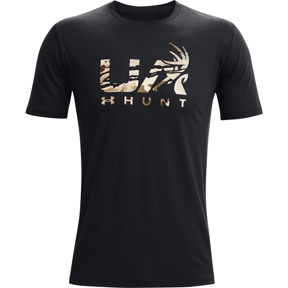 Under Armour 1366014 Men's UA Antler Hunt Logo T-Shirt Short Sleeve Graphic Tee - Picture 2 of 11