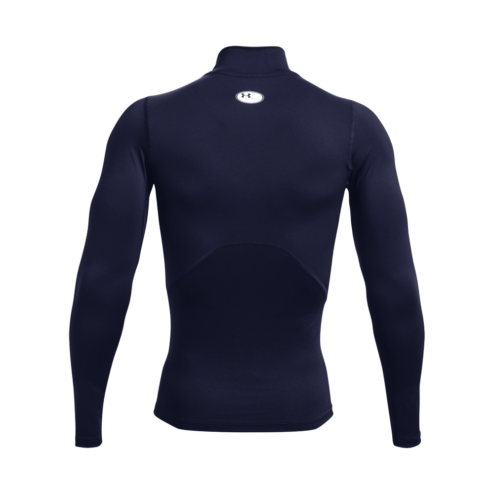 Under Armour 1369606 Men's UA HeatGear® Compression Mock Long Sleeve Shirt - Picture 5 of 7