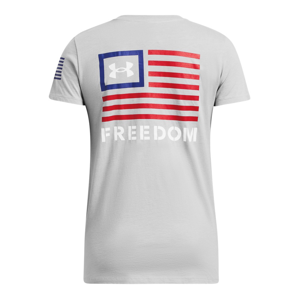 Under Armour 1370819 Women's UA Freedom Banner Short Sleeve Tee Graphic T-Shirt - Picture 23 of 34