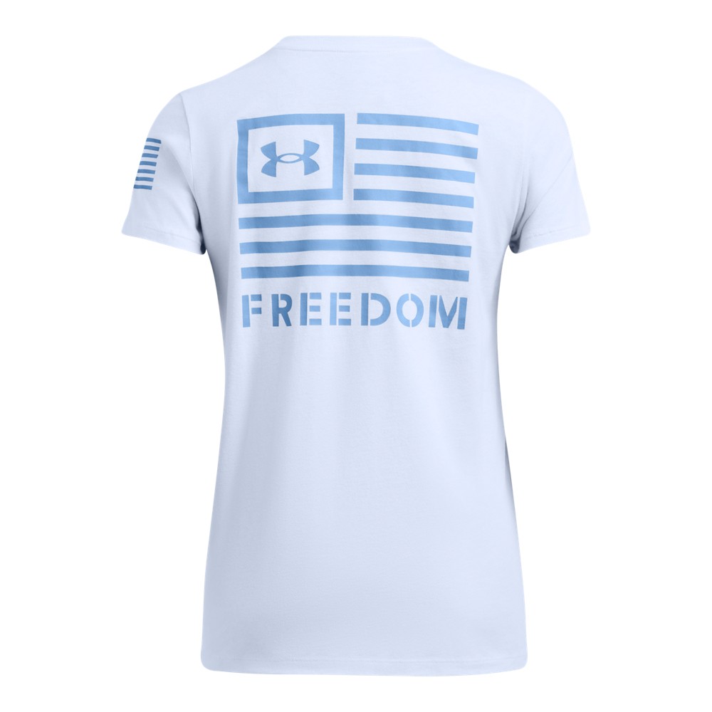 Under Armour 1370819 Women's UA Freedom Banner Short Sleeve Tee Graphic T-Shirt - Picture 25 of 34