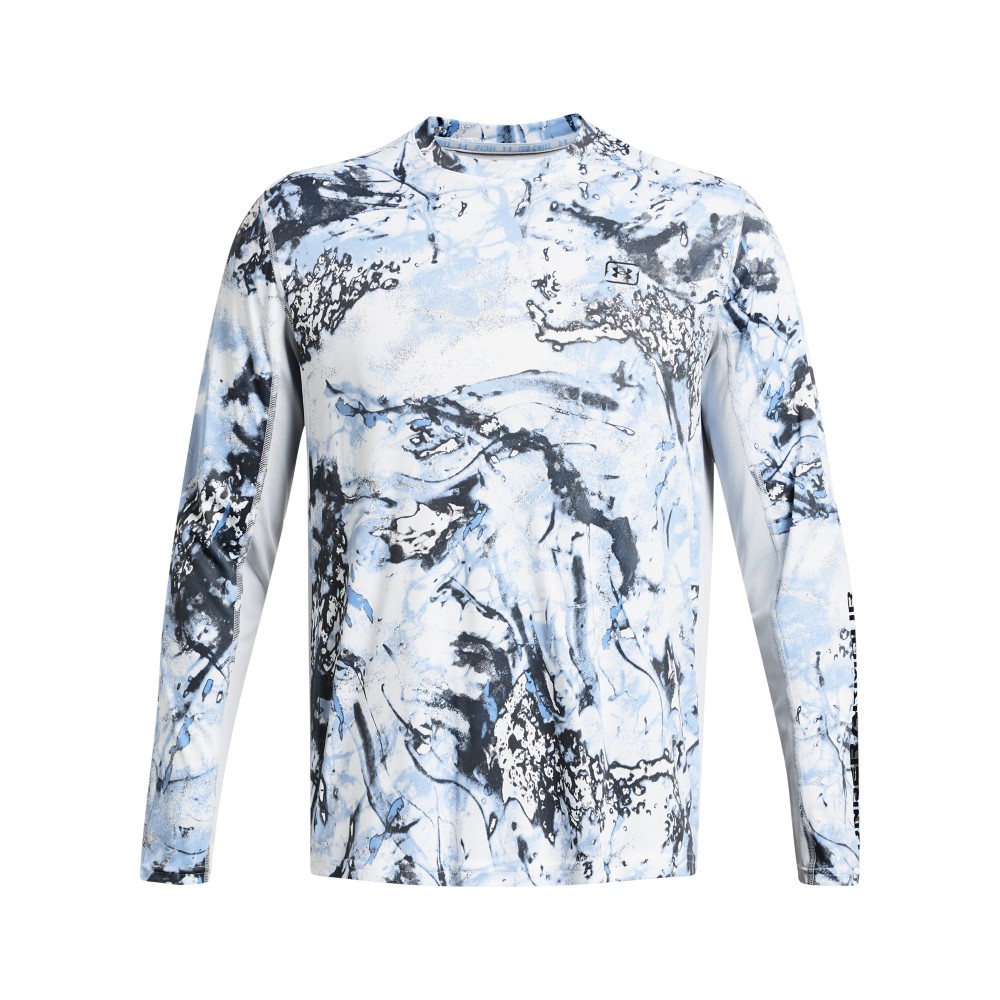 Under Armour 1383573 Men's UA Iso-Chill Fish Pro Camo Long Sleeve T-Shirt - Picture 2 of 9