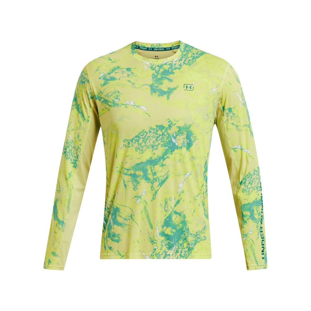 Under Armour 1383573 Men's UA Iso-Chill Fish Pro Camo Long Sleeve T-Shirt - Picture 6 of 9