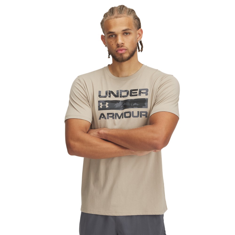Under Armour 1361903 Men's UA Stacked Logo Fill Short Sleeve Graphic T-Shirt - Picture 8 of 21