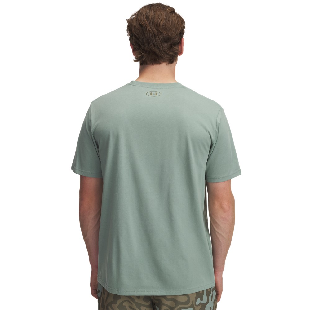 Under Armour 1361903 Men's UA Stacked Logo Fill Short Sleeve Graphic T-Shirt - Picture 19 of 21