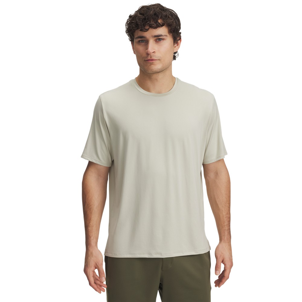 Under Armour 1387389 Men's UA Motion Short Sleeve T-Shirt, Khaki