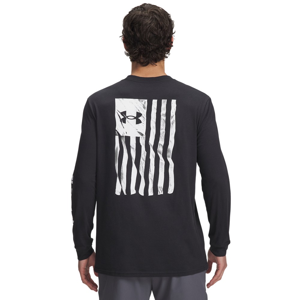 Under Armour 6007922 Men’s UA Freedom Flag T-Shirt Athletic Long Sleeve Tee