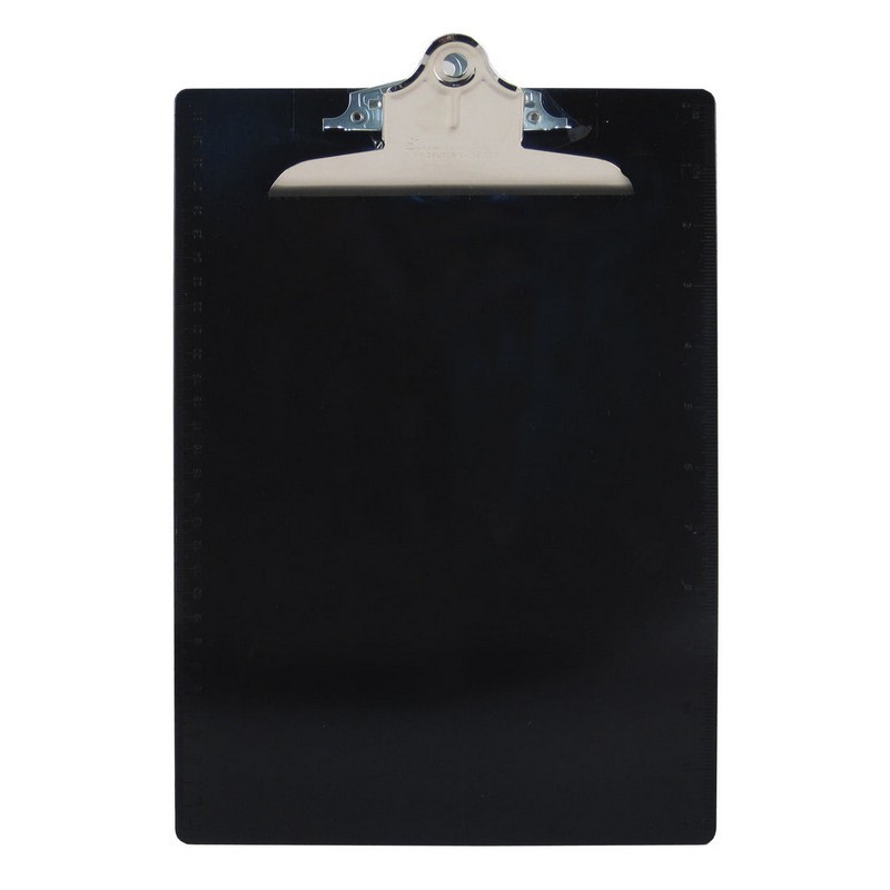 Saunders Recycled Plastic Clipboard, Letter/A4 Size, High Capacity Clip,